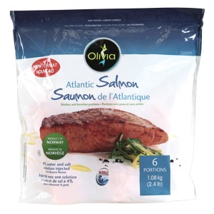 Frozen Atlantic Salmon